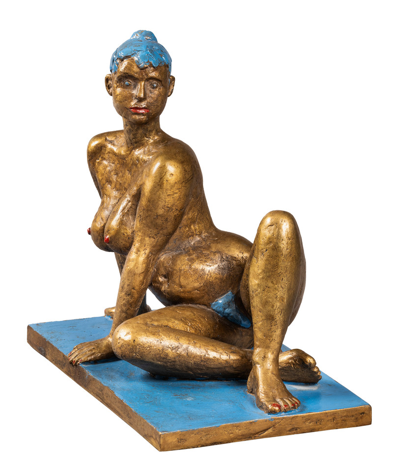 Waksvik, Skule (1927-2018), Hanne on the Beach