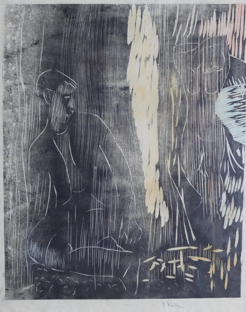 Rian, Johs. (1891-1981), Figurkomposisjon