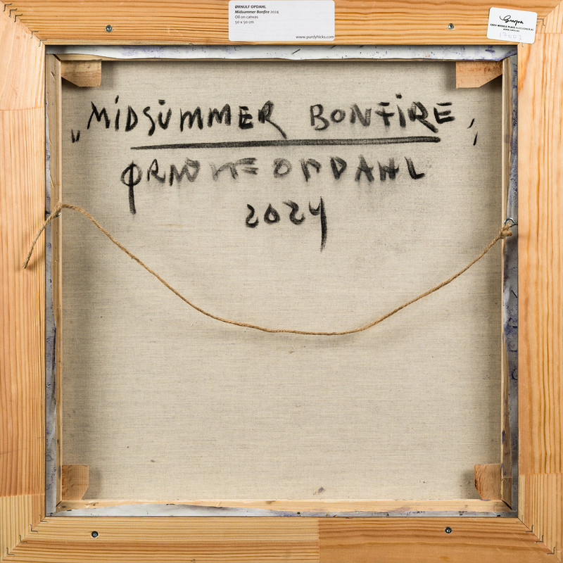 Opdahl, Ørnulf (1944-), Midsummer Bonfire 2024