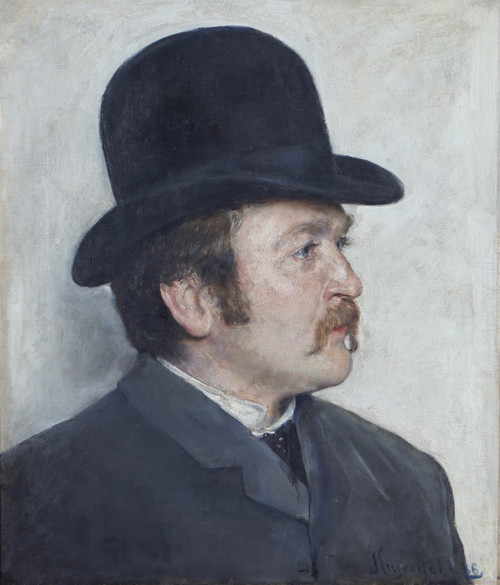 Mann med hatt 1886