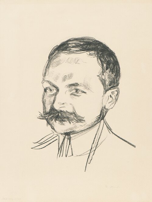 Munch, Edvard, Dr. Wilhelm Wartmann, 1922