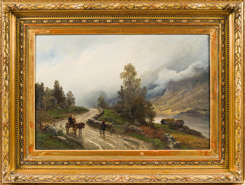 Gude, Hans Fredrik (1825-1903), Fra Gudbrandsdalen 1874