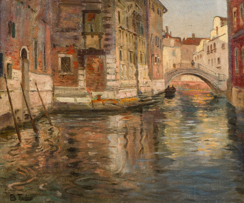 Thaulow, Frits (1847-1906), Fra Venezia