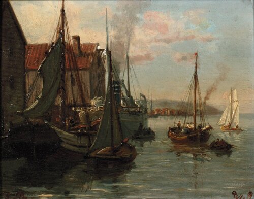 Havneparti 1890