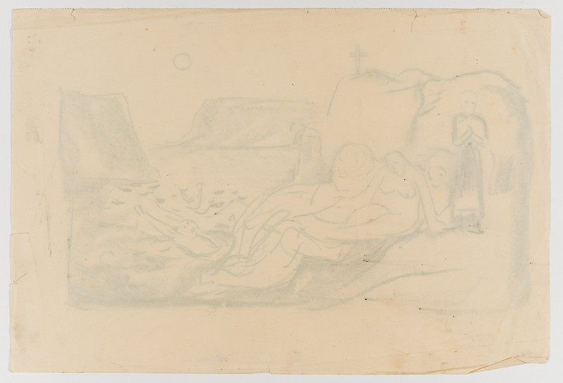 Munch, Edvard (1863-1944), Ragnarokk: Det tomme kors