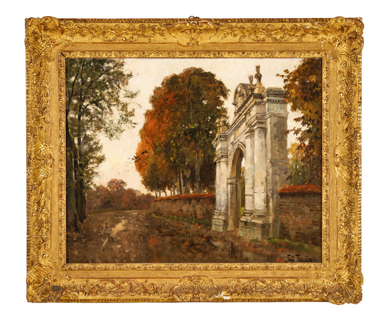 Thaulow, Frits (1847-1906), The Marble Gate (From Bergues), 1902