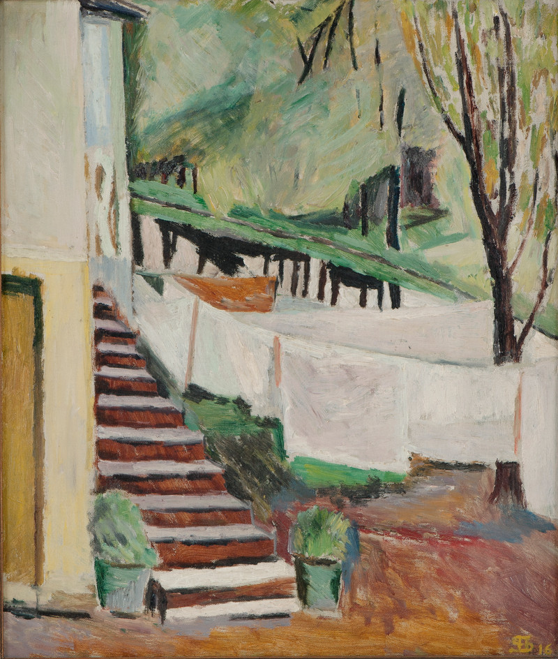 Sørensen, Henrik (1882-1962), Grey weather 1916