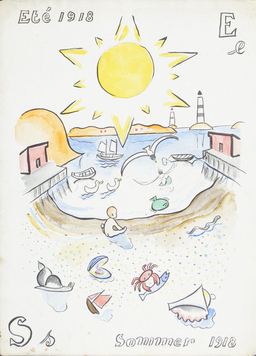 Krohg, Per, Eté 1918 - Sommer 1918