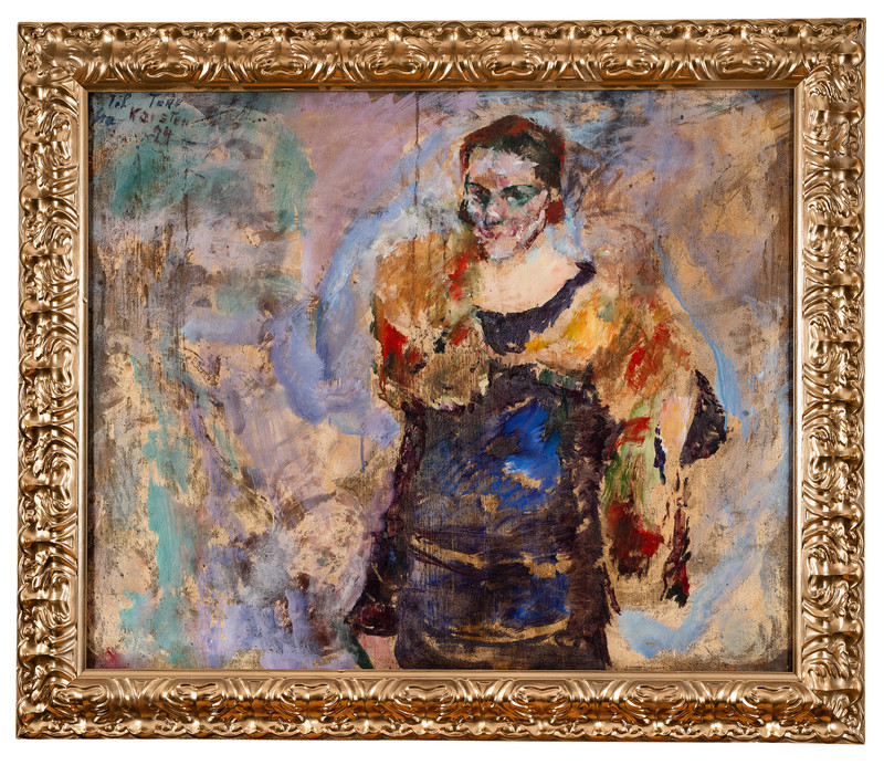 Karsten, Ludvig (1876-1926), Portrett av Tone 1924