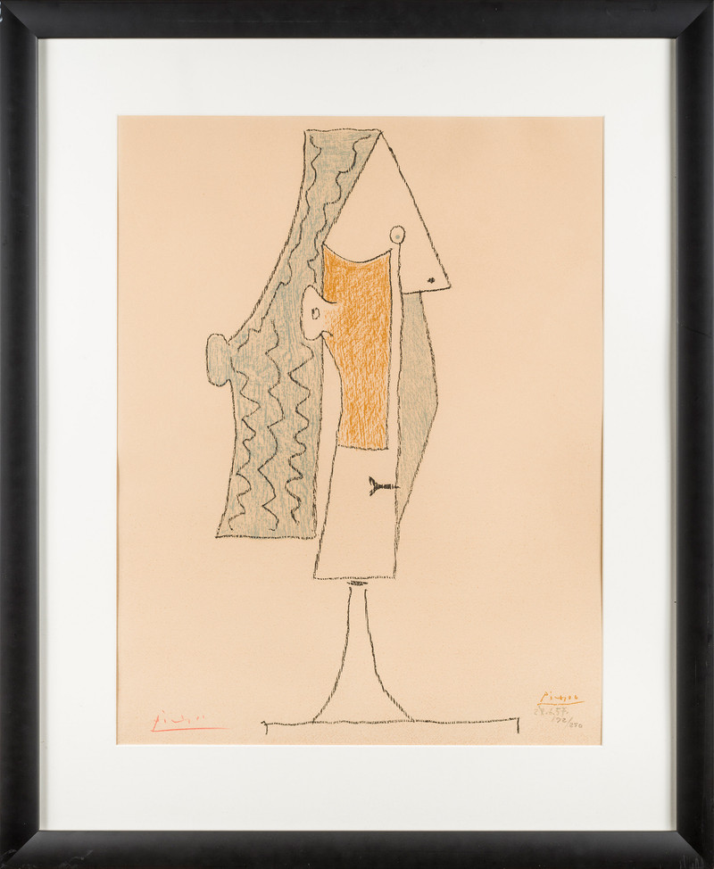 Picasso, Pablo (1881-1973), Kvinnehode 1957