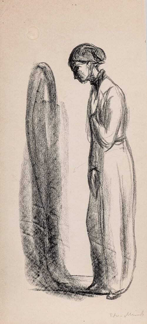 Munch, Edvard, Den sinnsyke, 1908-09