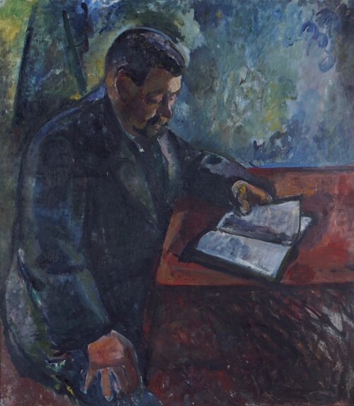 Portrett av Wilhelm Wetlesen 1917