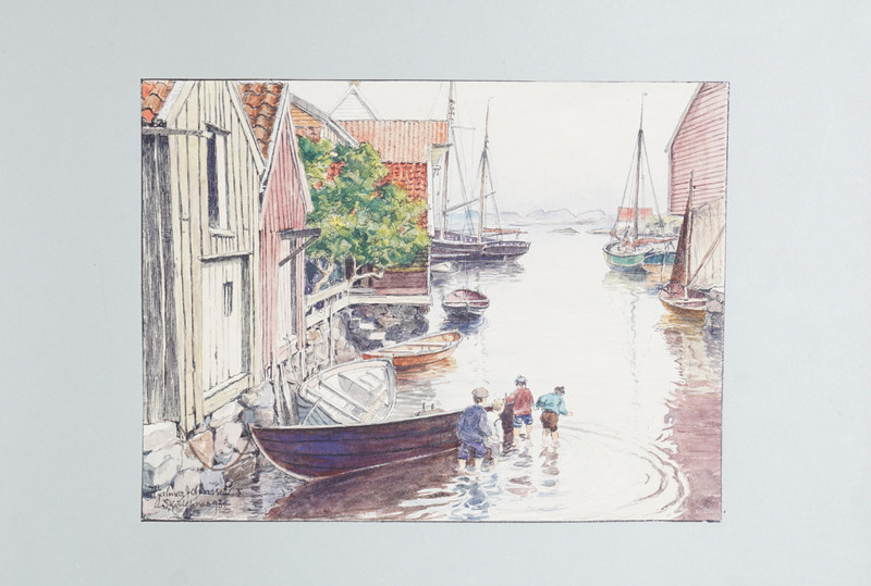 Album, Erindring til fru Barbara Larssen fra norske kunstnere 1893
