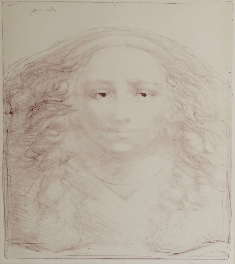 Ransve, Bjørn (1944-), Front-Facing Head V, 1972