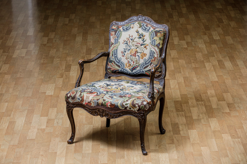 Rokokko lenestol, Frankrike, 1750-talls