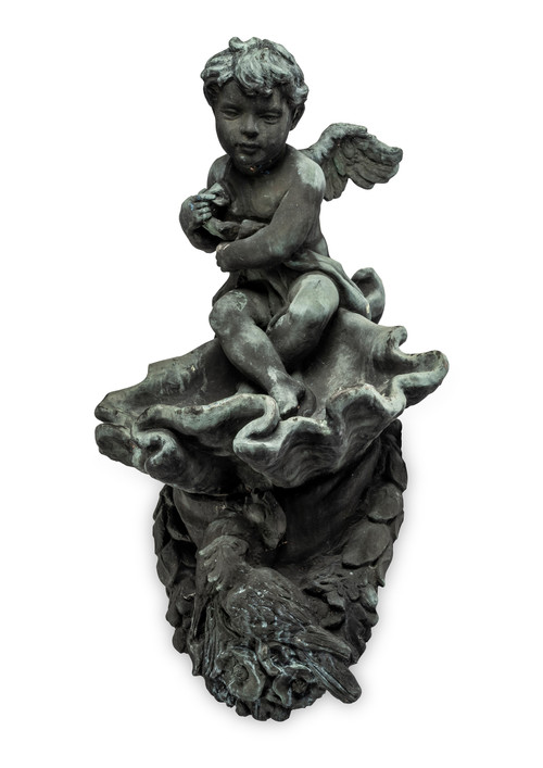 Putto on a Clam Shell