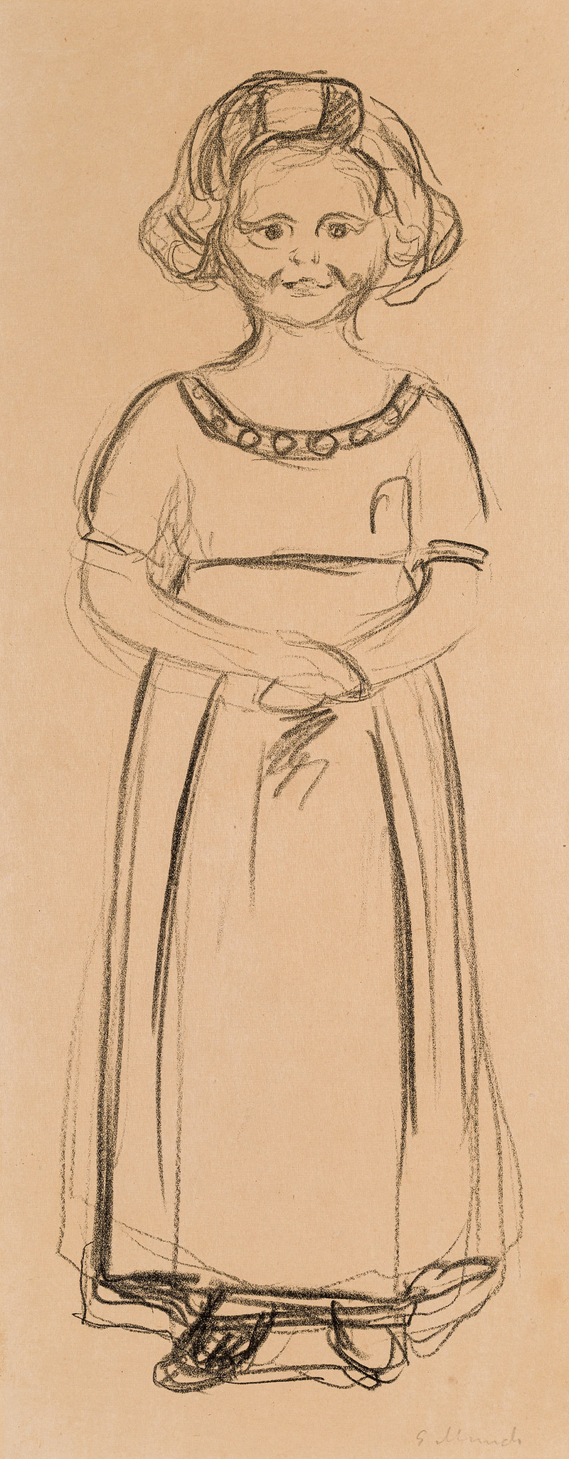 Munch, Edvard (1863-1944), Pernille Kirkeby I (1908-09)