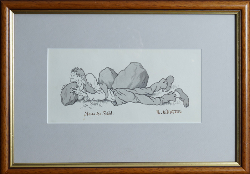 Kittelsen, Theodor (1857-1914), Sten for brød