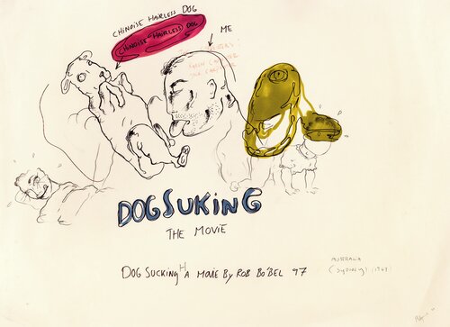 Melgaard, Bjarne, Uten tittel (Dog suking) 1997