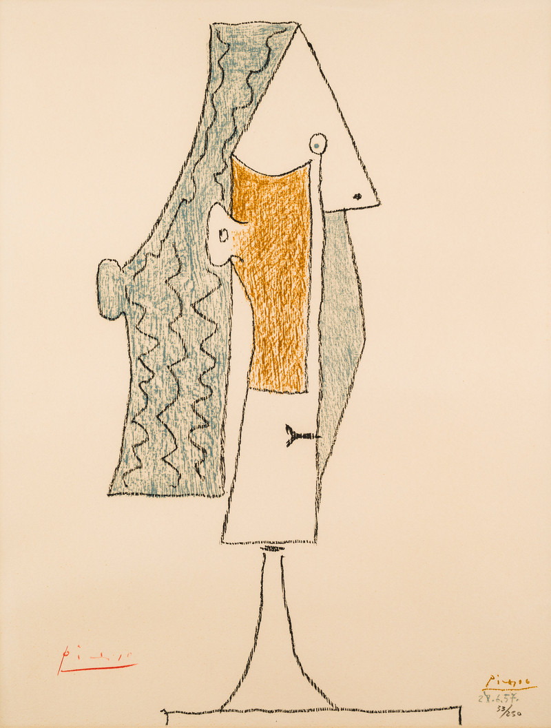 Picasso, Pablo (1881-1973), Female Head 1957