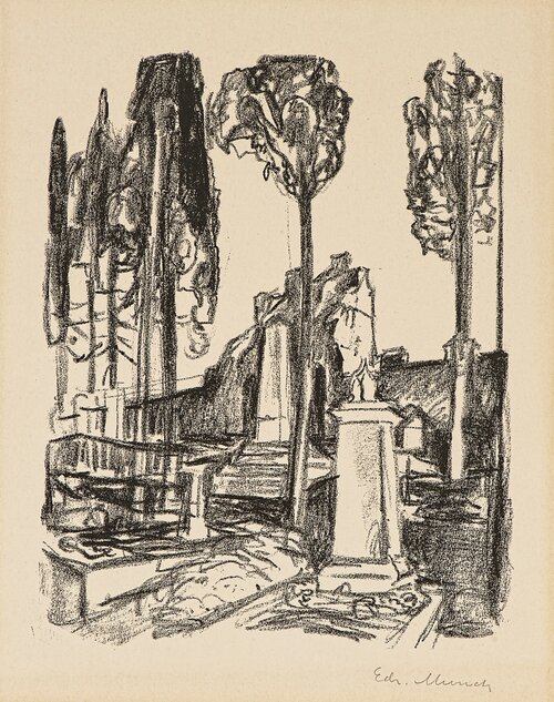 P.A. Munch's Tombstone in Rome
