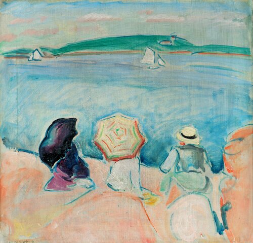 Kavli, Arne, Figurer på svaberg 1916, 1916