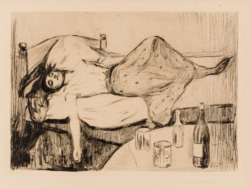 Munch, Edvard (1863-1944), Dagen derpå (1894)