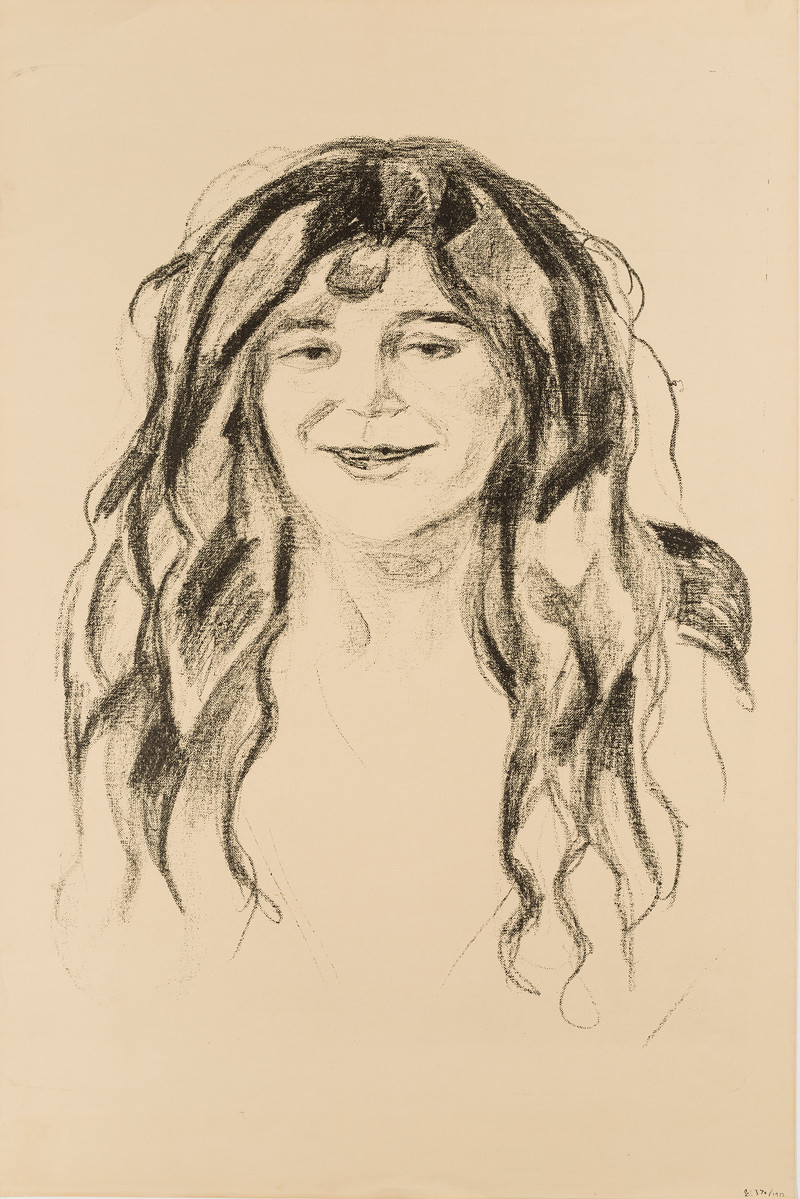 Munch, Edvard (1863-1944), Bondepike (1920)