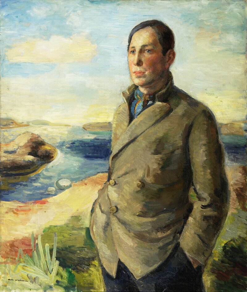 Portrett av Nordahl Grieg 1930