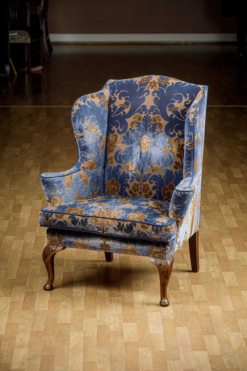 Ørelappstol, England, ca. 1890