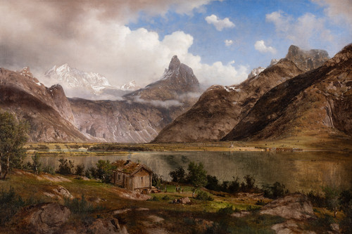 Romsdalshorn in Rauma 1870