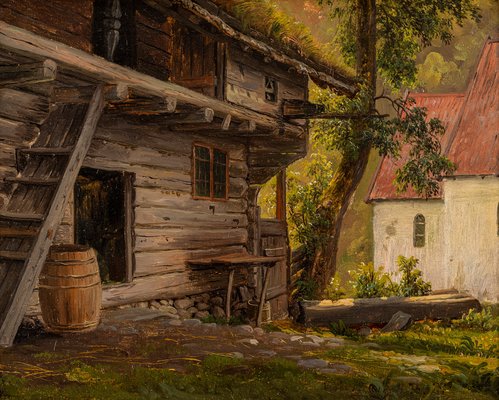 Fearnley, Thomas, Fra Vedøe i Romsdalsfjorden 1836, 1836