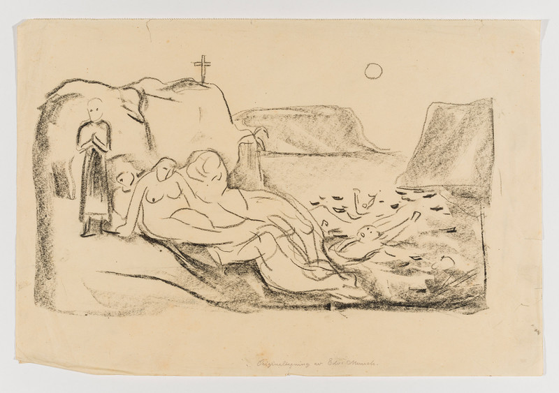 Munch, Edvard (1863-1944), Ragnarokk: Det tomme kors