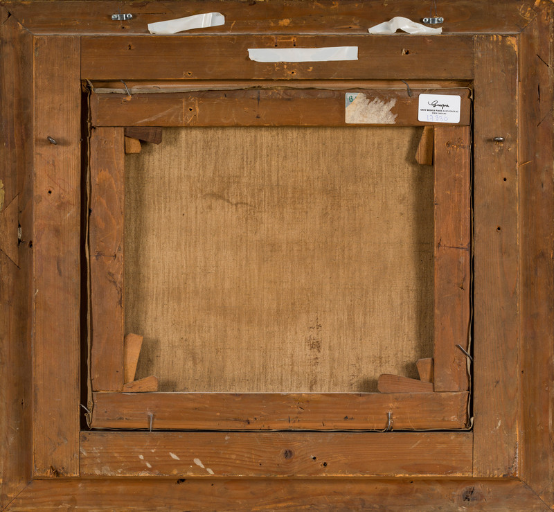 Bergslien, Knud (1827-1908), Interiør med to generasjoner 1867