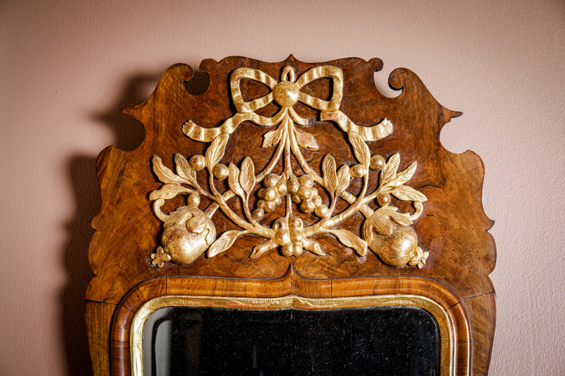 Georg I Rokokko speil, England