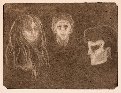 Three Faces. Tragedy (1902)