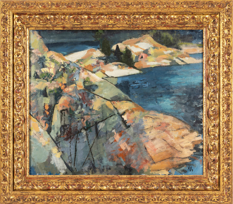 Enger, Erling (1899-1990), Fjordlandskap 1957