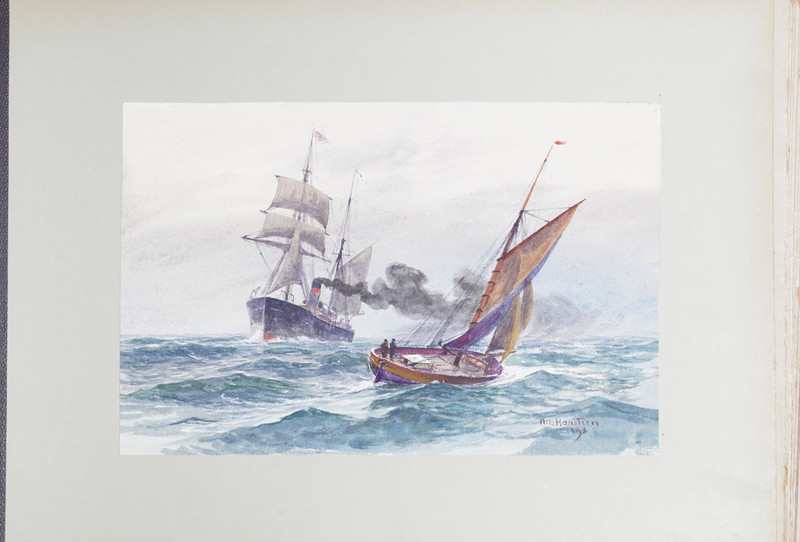 Album, Erindring til fru Barbara Larssen fra norske kunstnere 1893