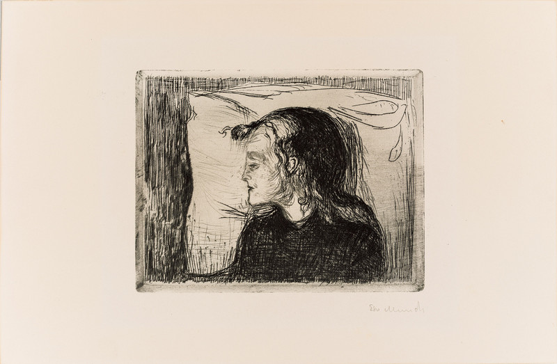 Munch, Edvard (1863-1944), Det syke barn (1896)