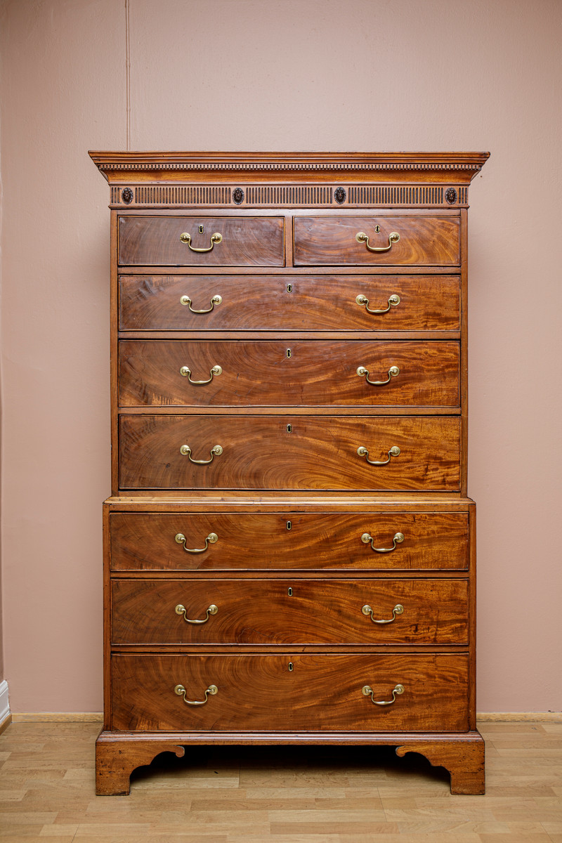 Georg III Tall Boy, England, 1780-1790