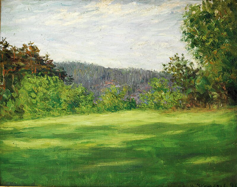 Grønt gress 1890