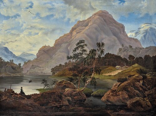 Fra Sørumsvannet 1845