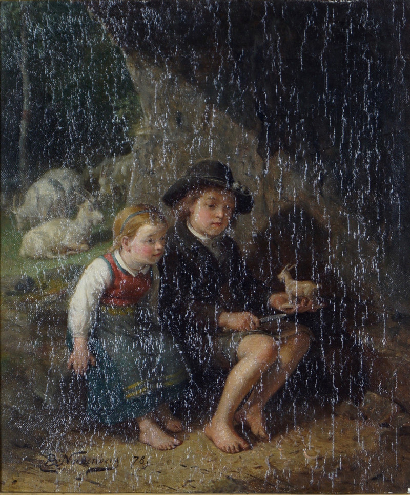 Lekende barn 1878