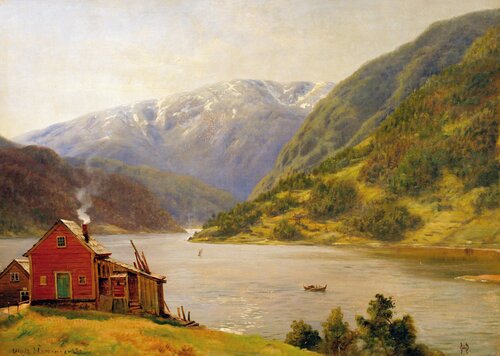 Fra Ulvik i Hardanger 1892