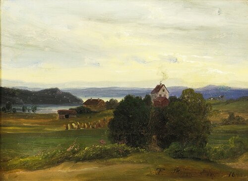 Fra øvre Skøyen 1840