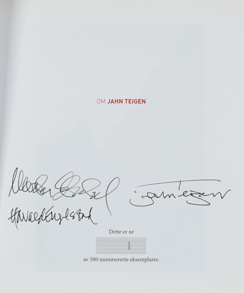 Om Jahn Teigen 2008