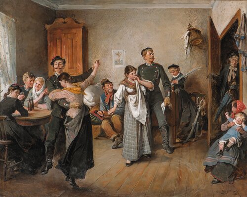 Dans på Lemmen 1892