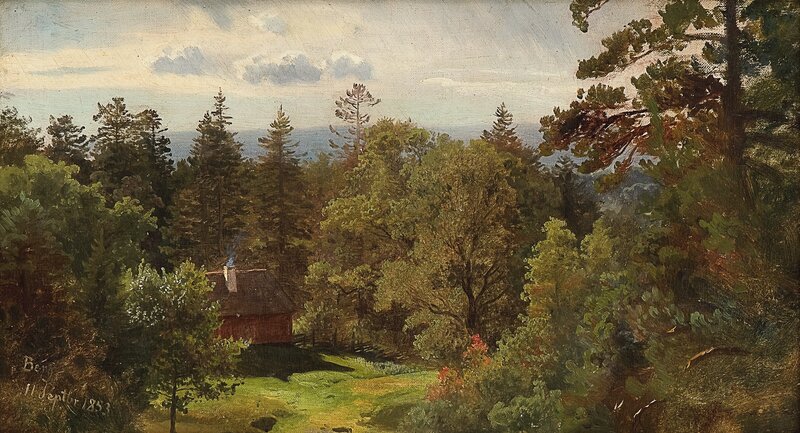 Fra Berg, studie 1853