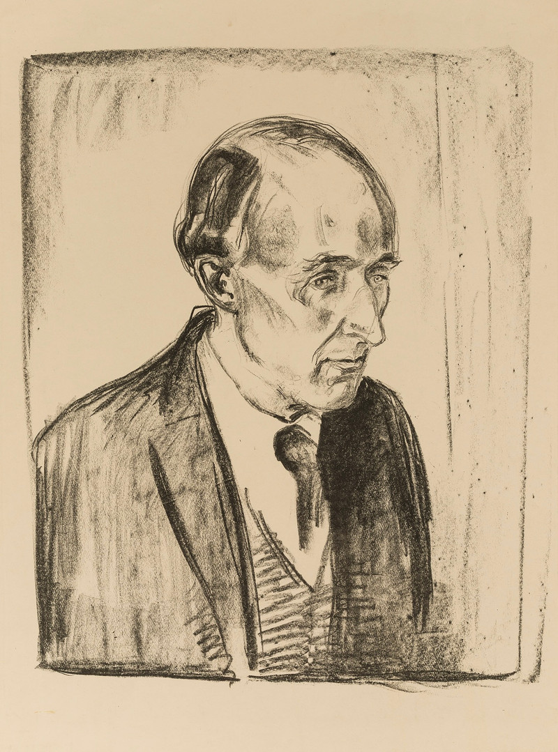Munch, Edvard (1863-1944), Frederick Delius (1919-20)