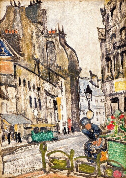 Rue Lafayette, Paris 1934
